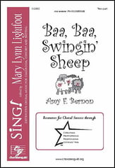 Baa, Baa, Swingin' Sheep Two-Part choral sheet music cover